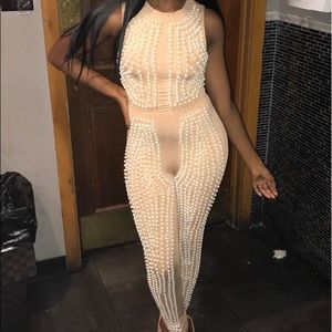 Nude Pearl jumpsuit